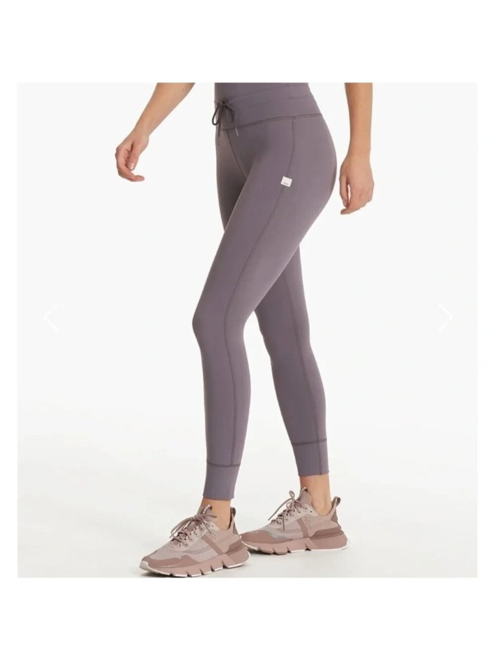 Vuori Daily Legging High Rise Ankle Purple S EUC